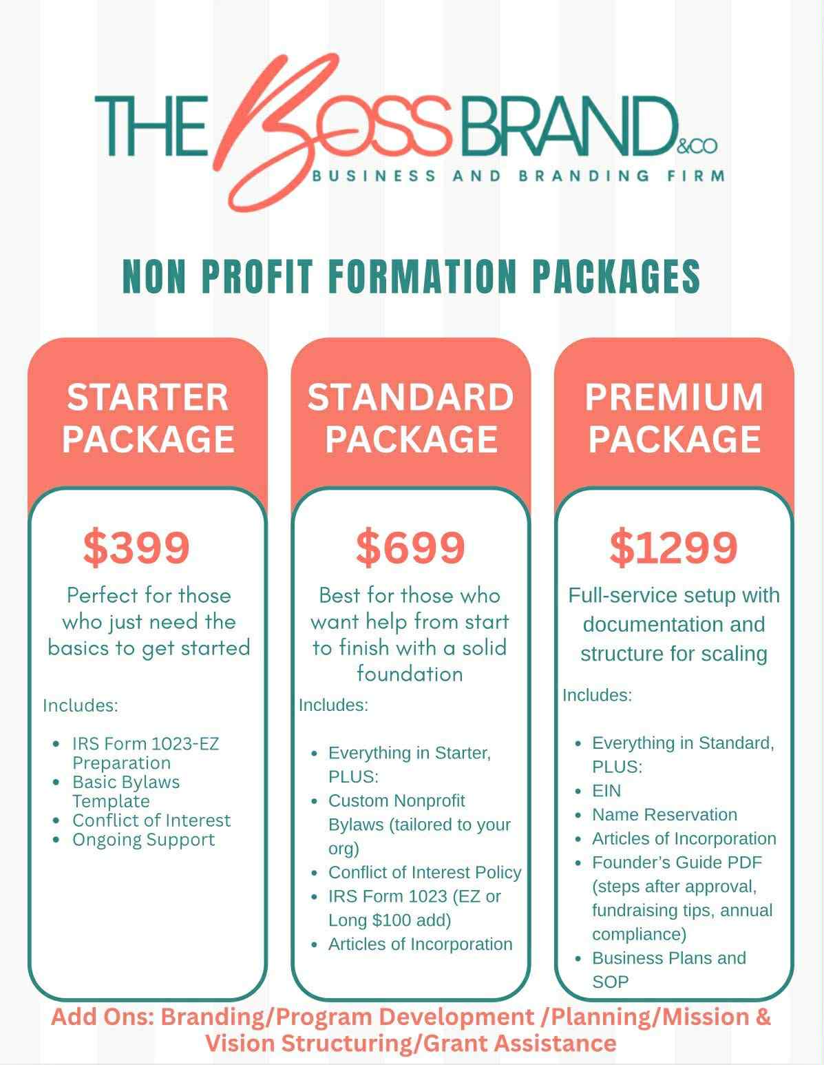 Business Formation Starter Package